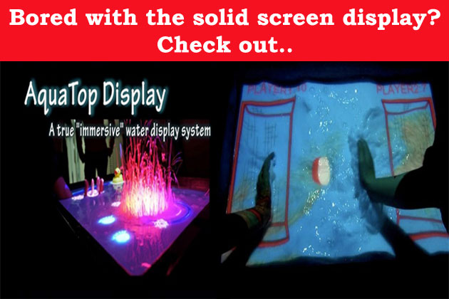 aqua top interactive water display graphizona blogs