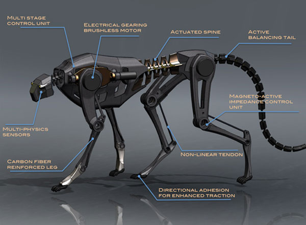 cheetah robots DNA graphizona technology